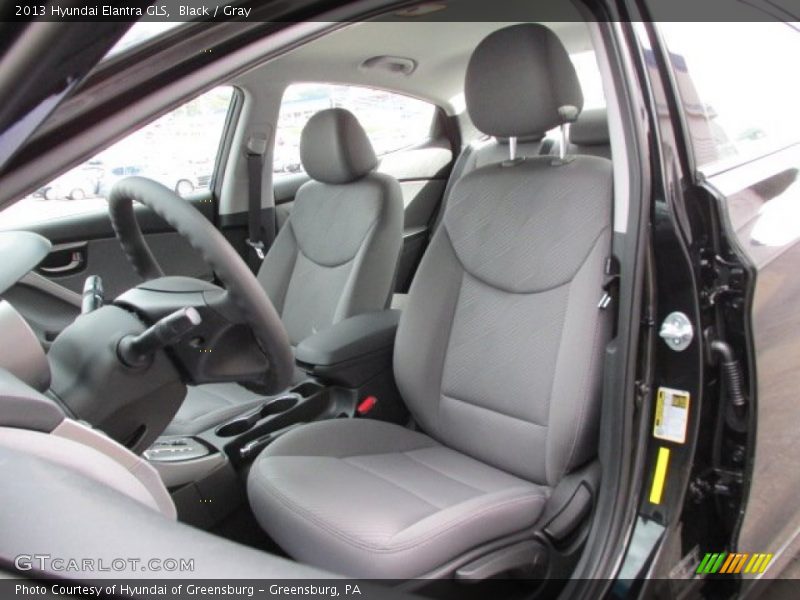 Black / Gray 2013 Hyundai Elantra GLS