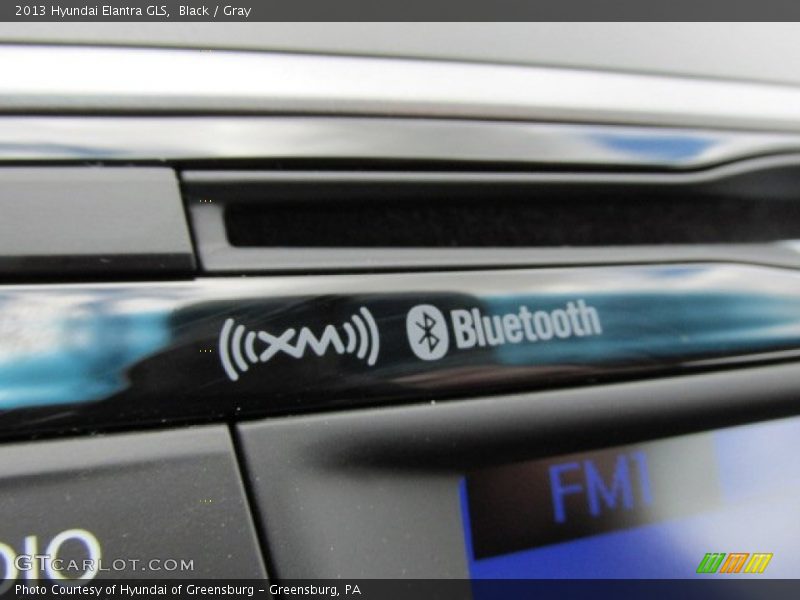 Black / Gray 2013 Hyundai Elantra GLS