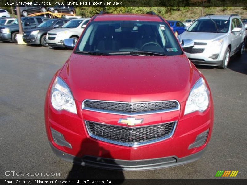 Crystal Red Tintcoat / Jet Black 2014 Chevrolet Equinox LT AWD