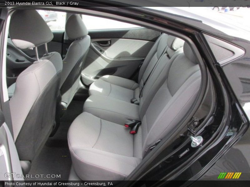 Black / Gray 2013 Hyundai Elantra GLS