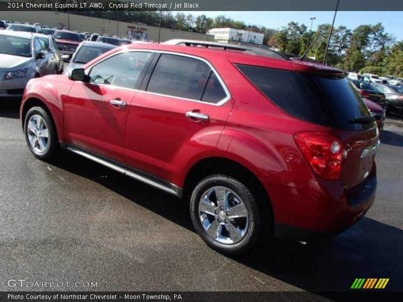 Crystal Red Tintcoat / Jet Black 2014 Chevrolet Equinox LT AWD