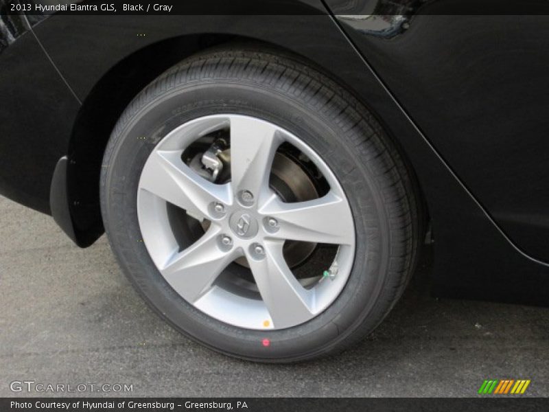 Black / Gray 2013 Hyundai Elantra GLS