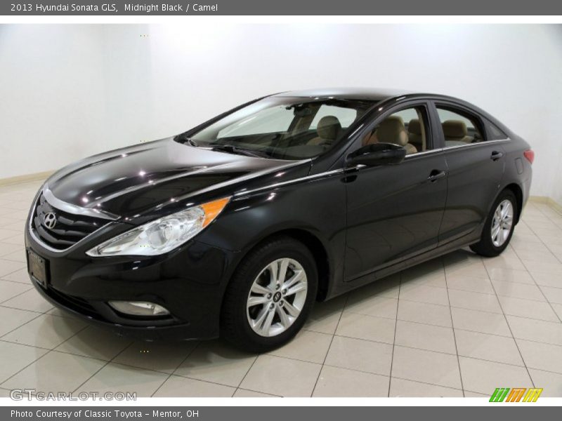 Midnight Black / Camel 2013 Hyundai Sonata GLS