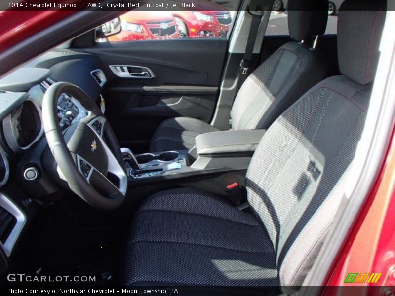 Crystal Red Tintcoat / Jet Black 2014 Chevrolet Equinox LT AWD