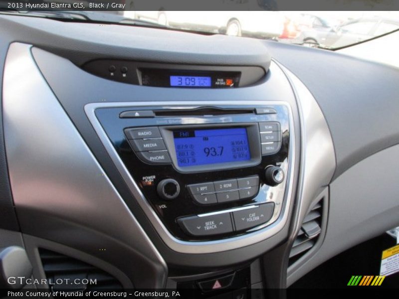 Black / Gray 2013 Hyundai Elantra GLS