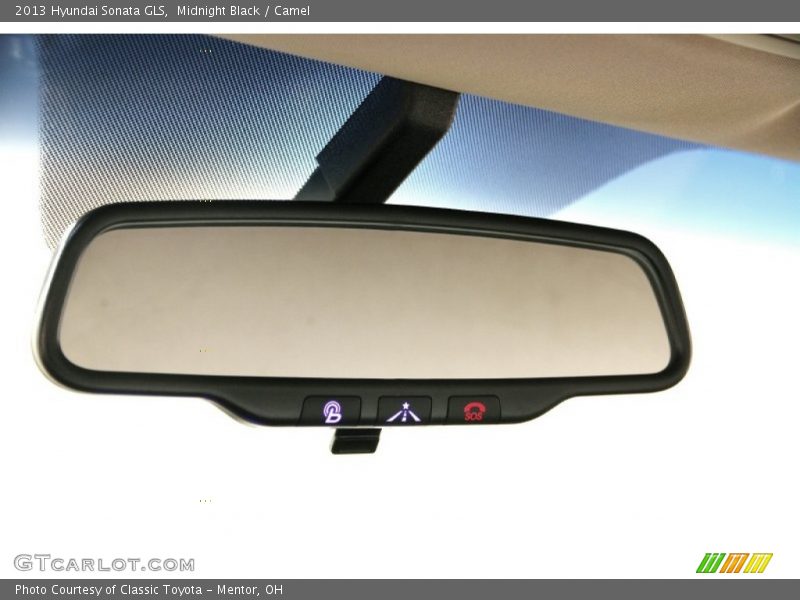 Midnight Black / Camel 2013 Hyundai Sonata GLS