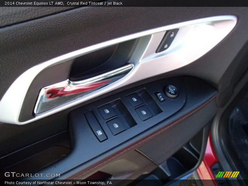 Crystal Red Tintcoat / Jet Black 2014 Chevrolet Equinox LT AWD