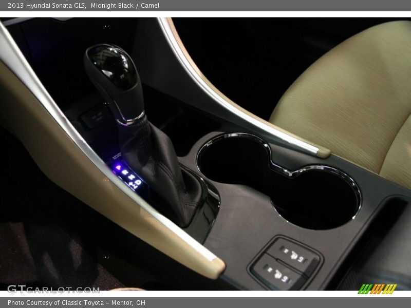 Midnight Black / Camel 2013 Hyundai Sonata GLS