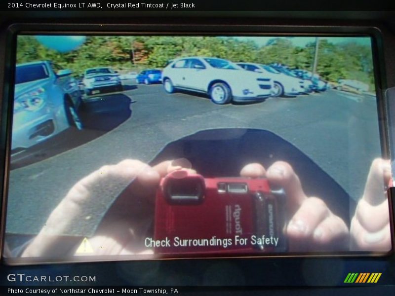 Crystal Red Tintcoat / Jet Black 2014 Chevrolet Equinox LT AWD