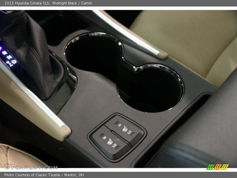Midnight Black / Camel 2013 Hyundai Sonata GLS