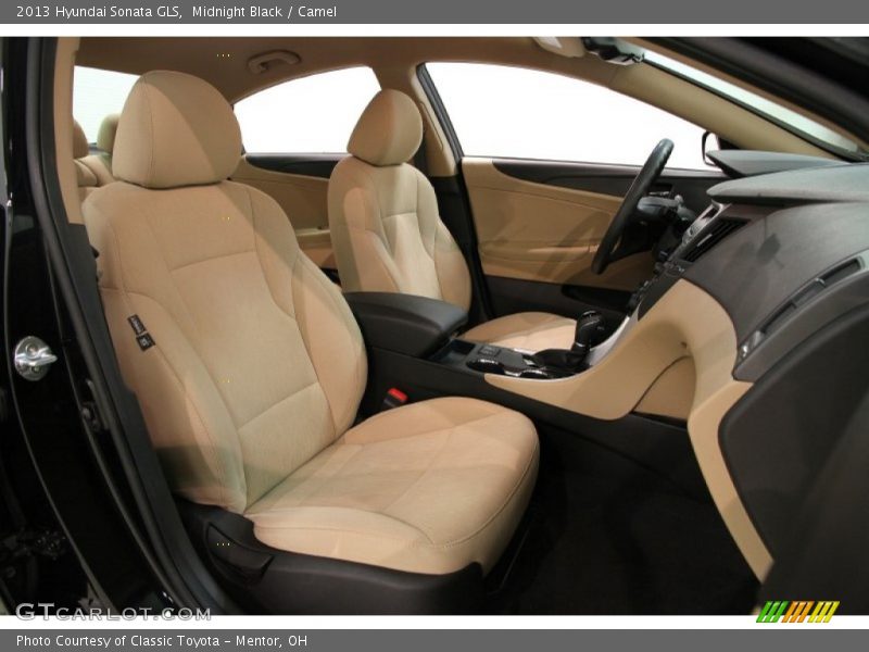 Midnight Black / Camel 2013 Hyundai Sonata GLS