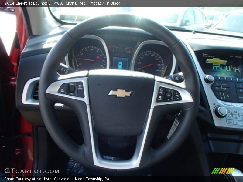 Crystal Red Tintcoat / Jet Black 2014 Chevrolet Equinox LT AWD