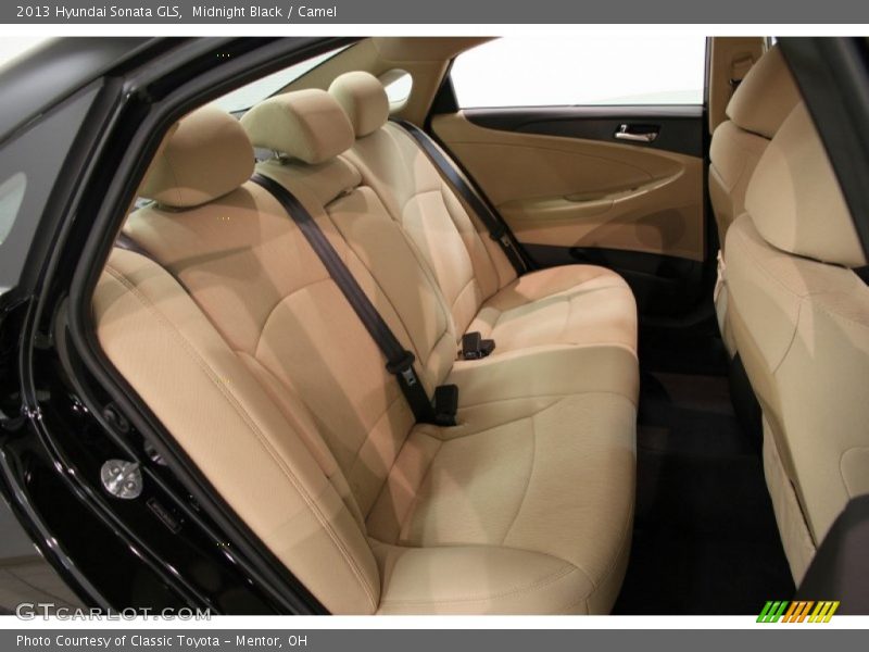 Midnight Black / Camel 2013 Hyundai Sonata GLS