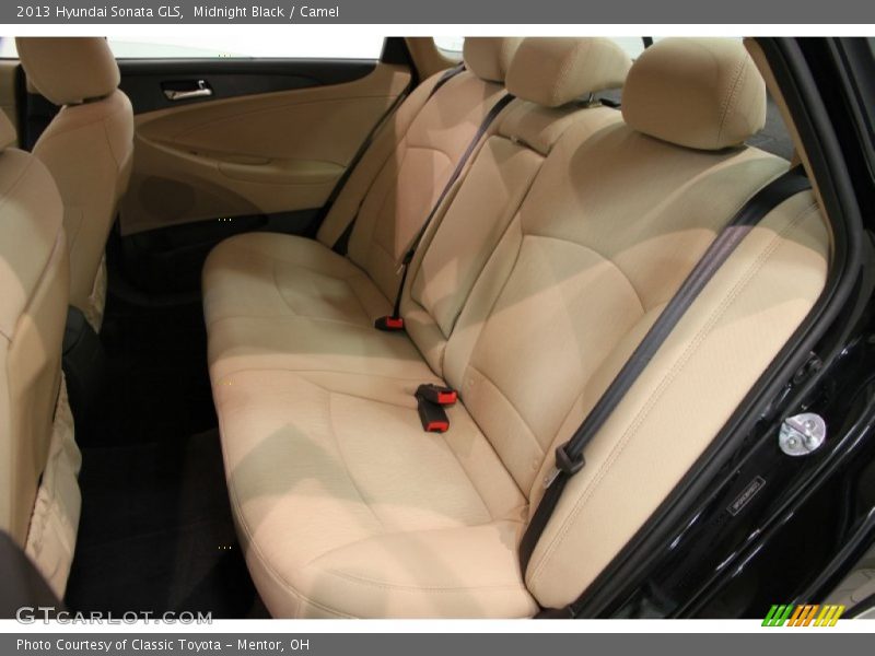 Midnight Black / Camel 2013 Hyundai Sonata GLS