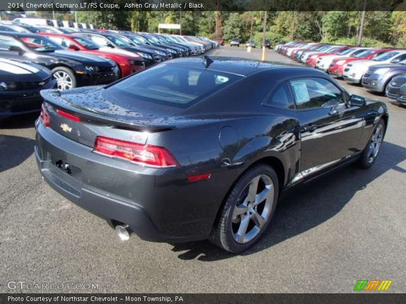Ashen Gray Metallic / Black 2014 Chevrolet Camaro LT/RS Coupe
