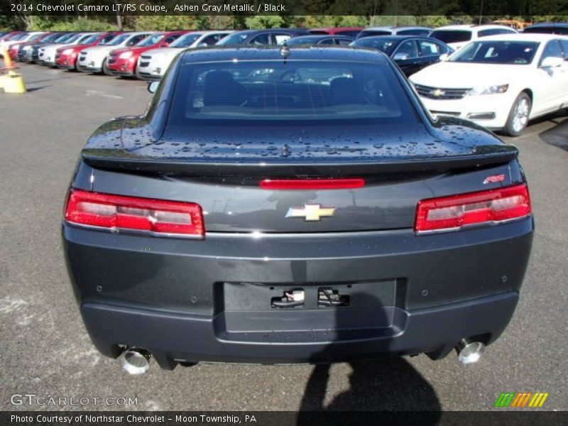 Ashen Gray Metallic / Black 2014 Chevrolet Camaro LT/RS Coupe