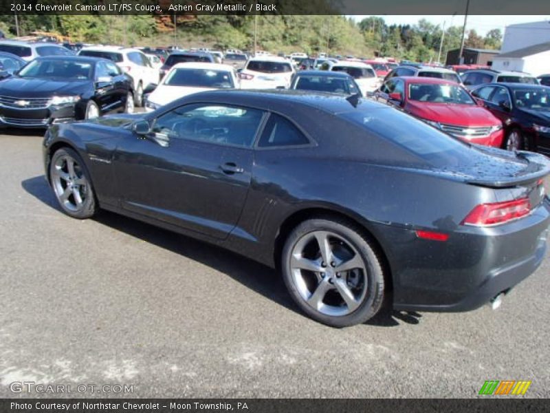 Ashen Gray Metallic / Black 2014 Chevrolet Camaro LT/RS Coupe