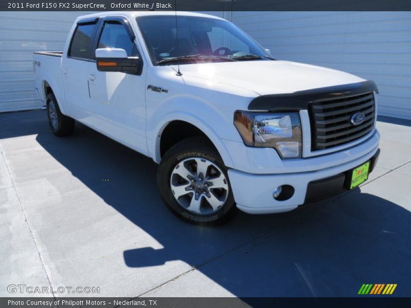 Oxford White / Black 2011 Ford F150 FX2 SuperCrew