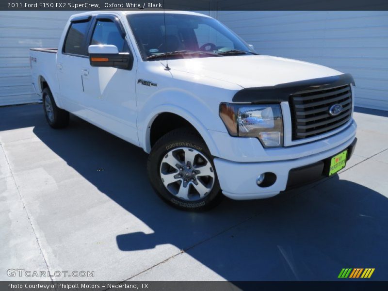 Oxford White / Black 2011 Ford F150 FX2 SuperCrew