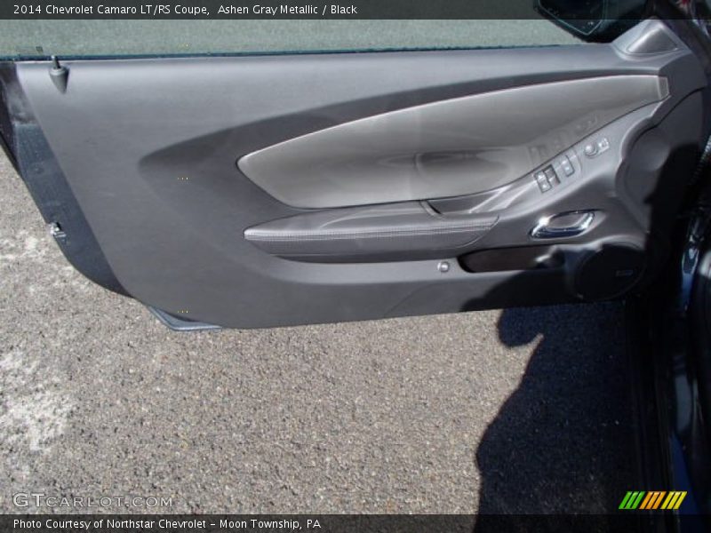 Ashen Gray Metallic / Black 2014 Chevrolet Camaro LT/RS Coupe