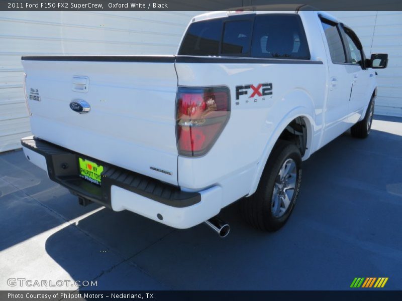 Oxford White / Black 2011 Ford F150 FX2 SuperCrew