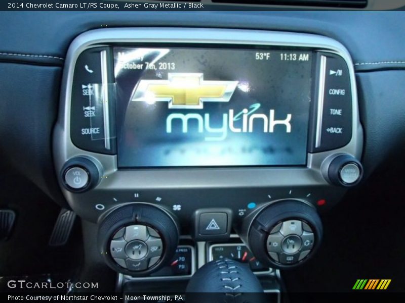 Ashen Gray Metallic / Black 2014 Chevrolet Camaro LT/RS Coupe