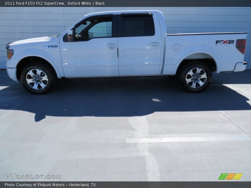 Oxford White / Black 2011 Ford F150 FX2 SuperCrew