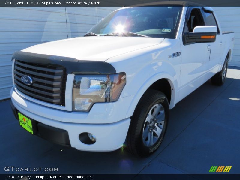Oxford White / Black 2011 Ford F150 FX2 SuperCrew