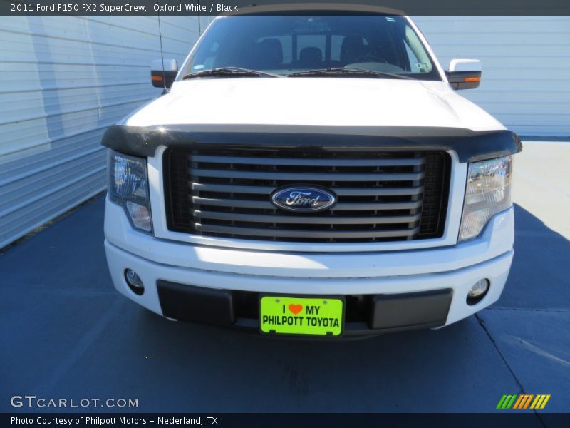 Oxford White / Black 2011 Ford F150 FX2 SuperCrew