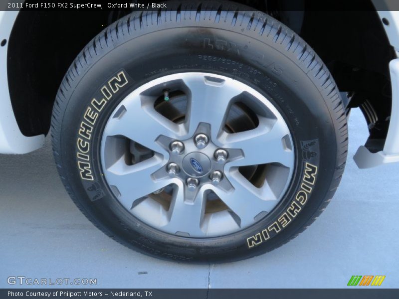 Oxford White / Black 2011 Ford F150 FX2 SuperCrew