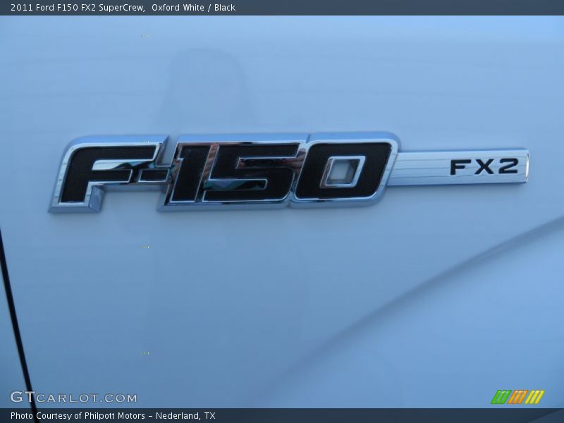 Oxford White / Black 2011 Ford F150 FX2 SuperCrew