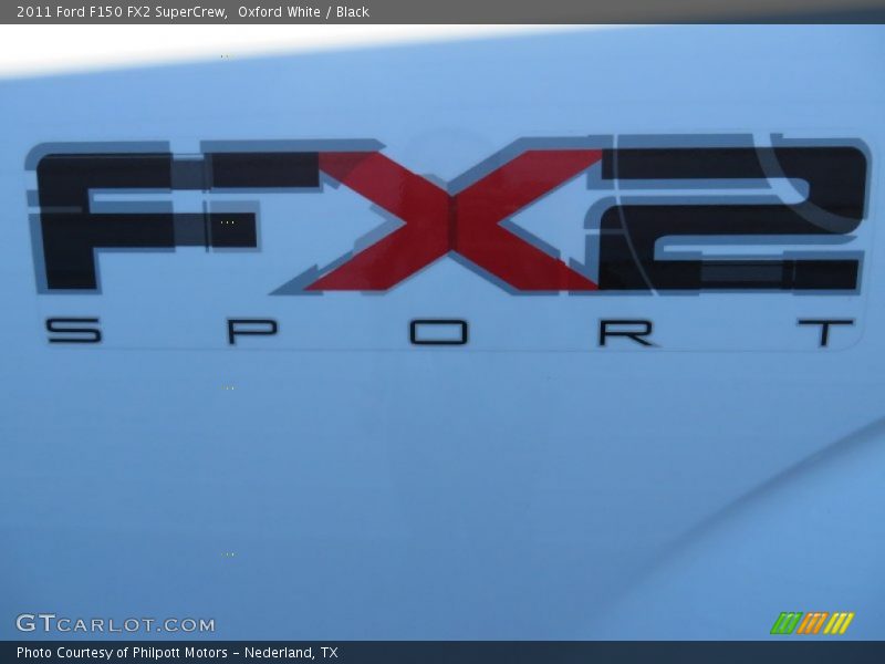 Oxford White / Black 2011 Ford F150 FX2 SuperCrew