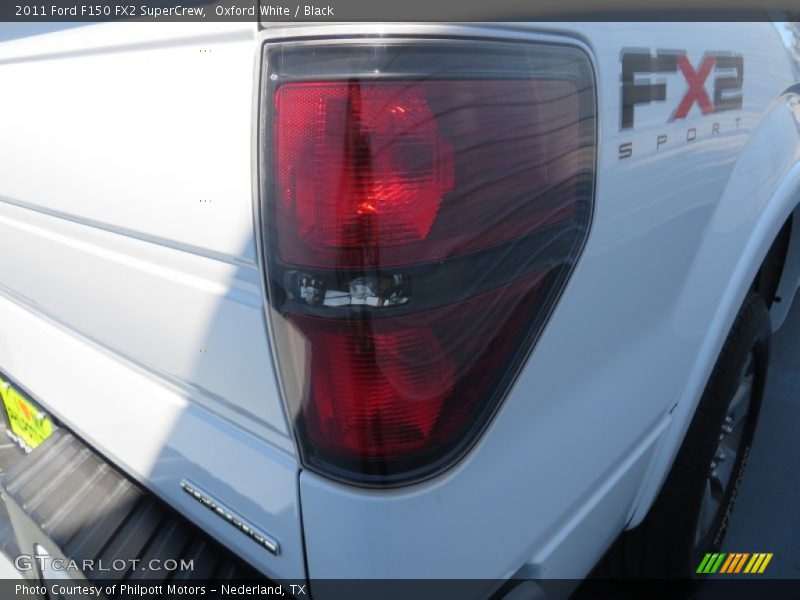 Oxford White / Black 2011 Ford F150 FX2 SuperCrew