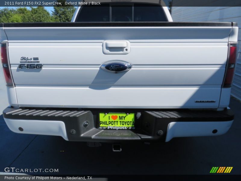 Oxford White / Black 2011 Ford F150 FX2 SuperCrew