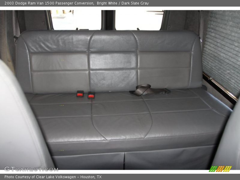Bright White / Dark Slate Gray 2003 Dodge Ram Van 1500 Passenger Conversion