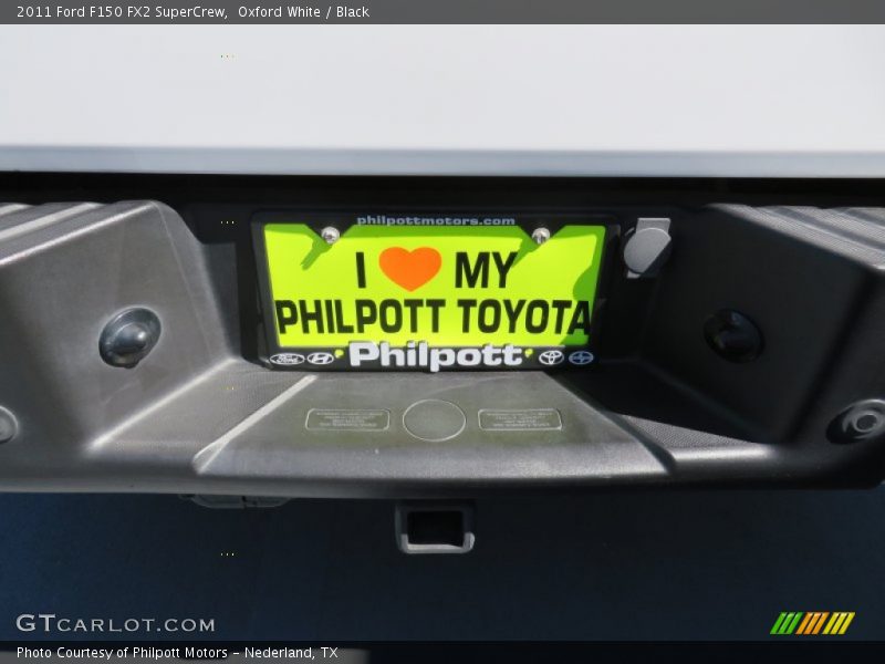 Oxford White / Black 2011 Ford F150 FX2 SuperCrew