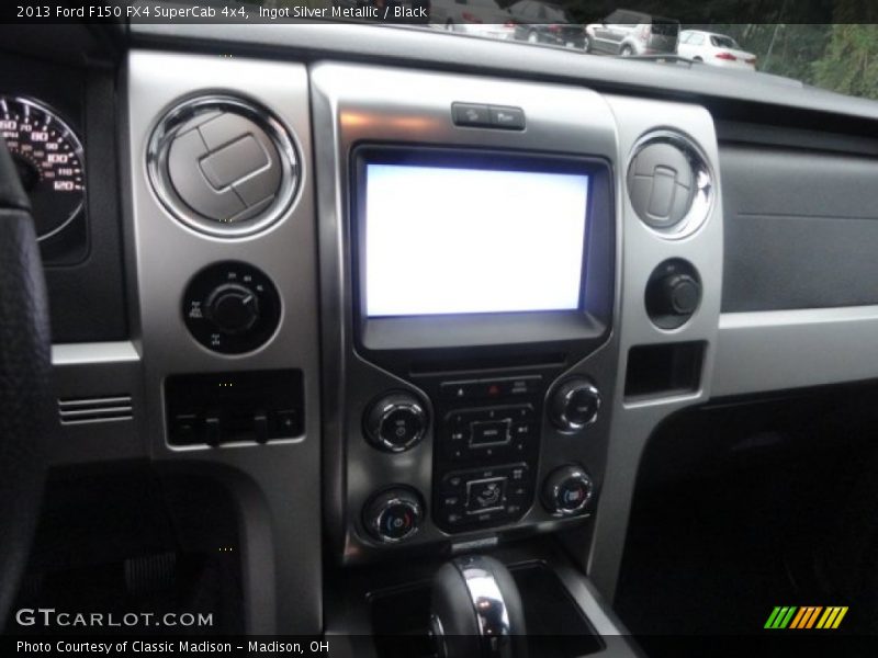 Ingot Silver Metallic / Black 2013 Ford F150 FX4 SuperCab 4x4
