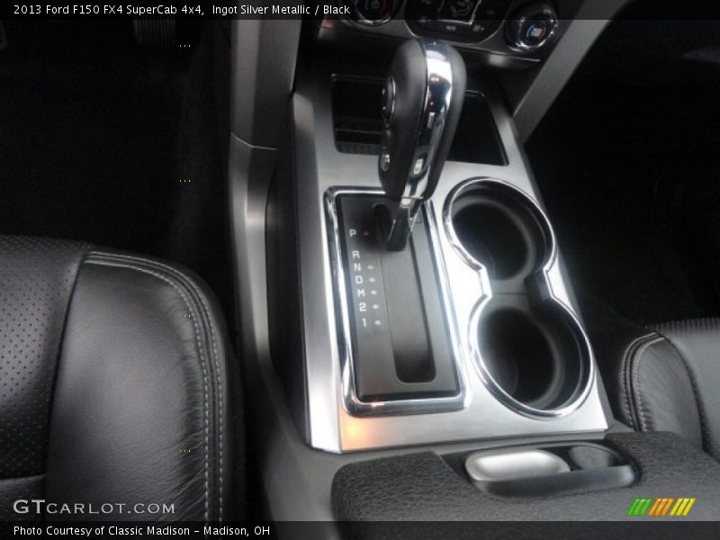Ingot Silver Metallic / Black 2013 Ford F150 FX4 SuperCab 4x4
