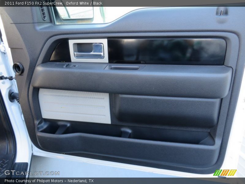 Oxford White / Black 2011 Ford F150 FX2 SuperCrew