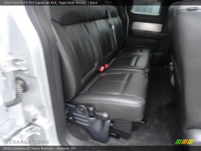 Ingot Silver Metallic / Black 2013 Ford F150 FX4 SuperCab 4x4
