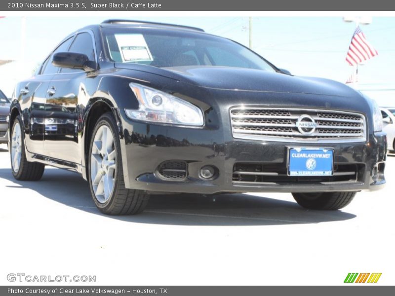 Super Black / Caffe Latte 2010 Nissan Maxima 3.5 S