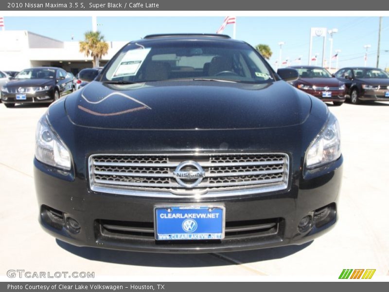 Super Black / Caffe Latte 2010 Nissan Maxima 3.5 S