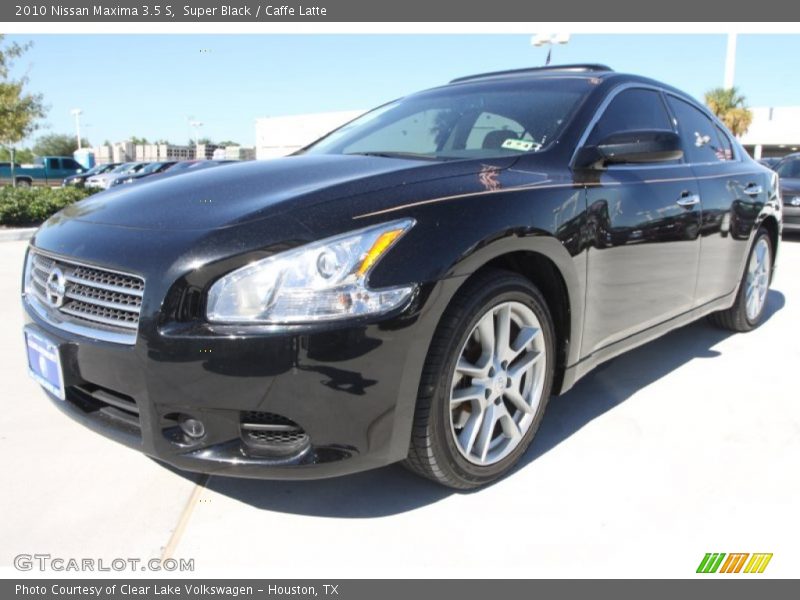 Super Black / Caffe Latte 2010 Nissan Maxima 3.5 S