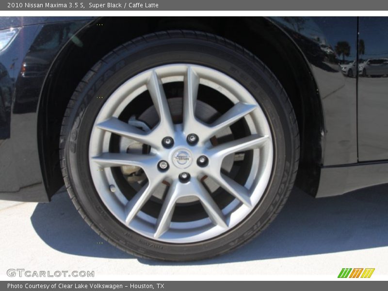 Super Black / Caffe Latte 2010 Nissan Maxima 3.5 S