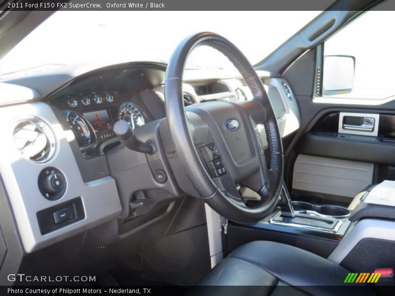 Oxford White / Black 2011 Ford F150 FX2 SuperCrew