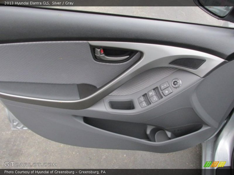 Silver / Gray 2013 Hyundai Elantra GLS