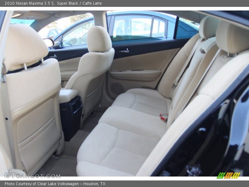 Super Black / Caffe Latte 2010 Nissan Maxima 3.5 S