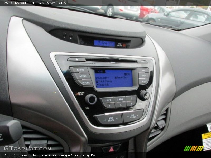 Silver / Gray 2013 Hyundai Elantra GLS