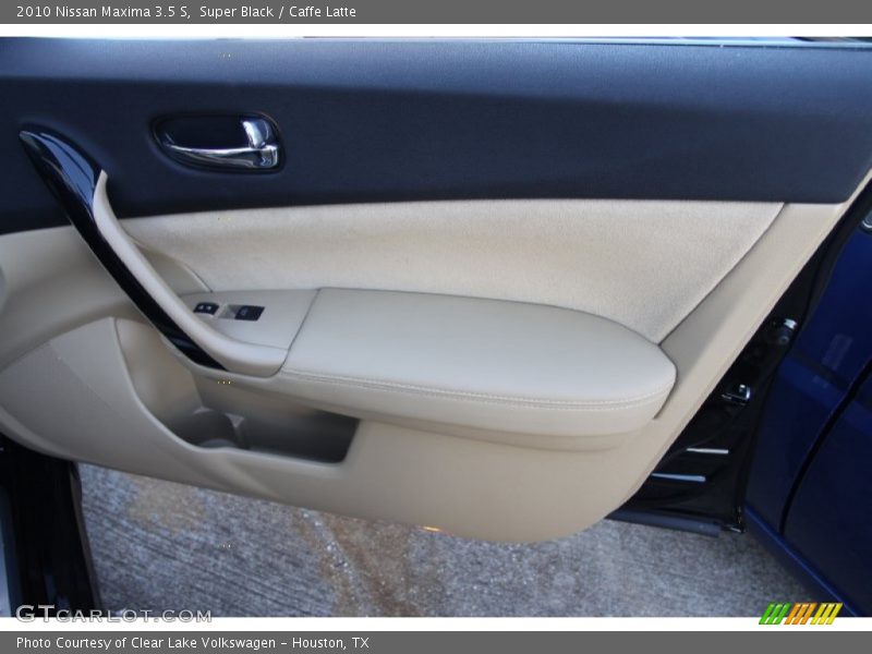 Super Black / Caffe Latte 2010 Nissan Maxima 3.5 S