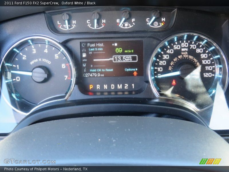 Oxford White / Black 2011 Ford F150 FX2 SuperCrew